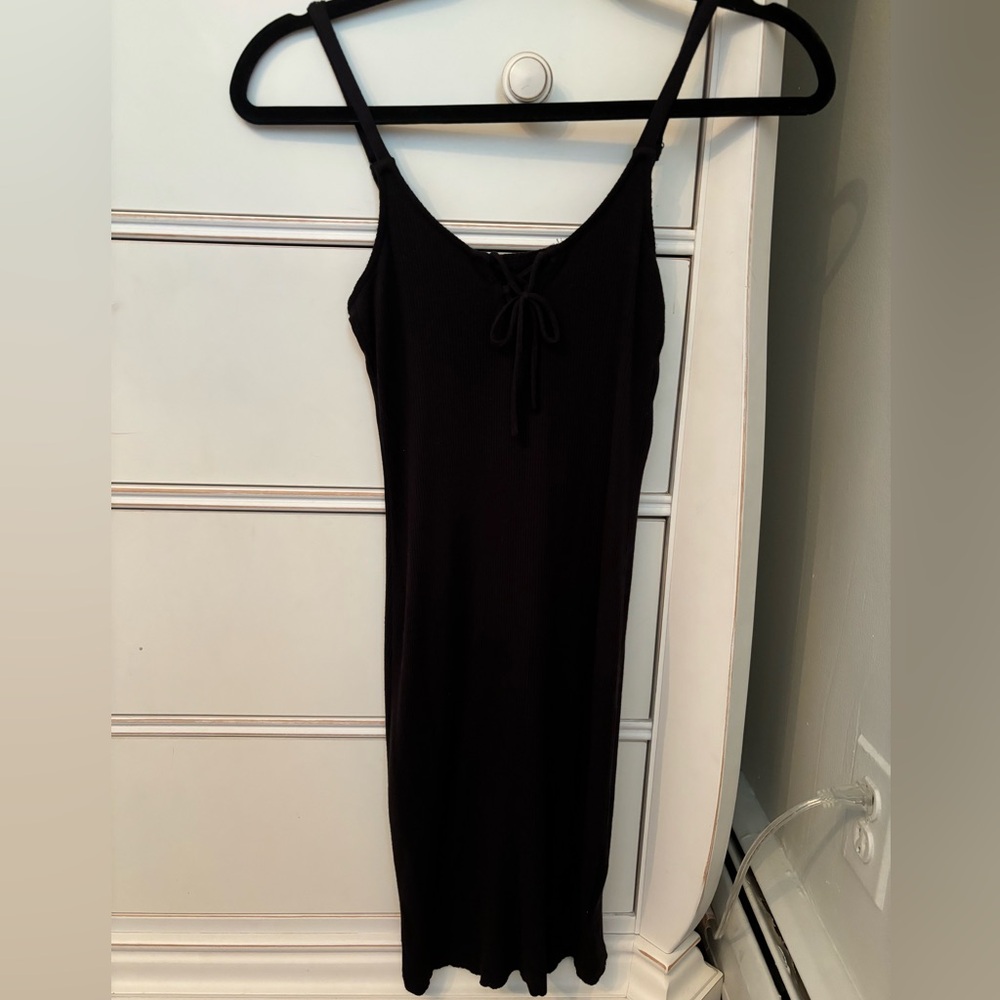 Staple black aeropastle t-shirt dress